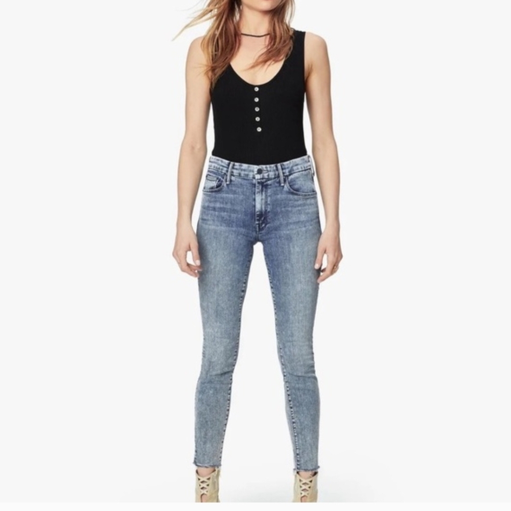 MOTHER Light Blue Skinny Jeans